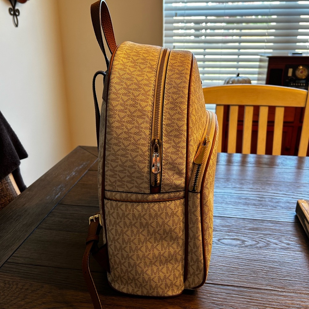 Michael Kors Beige Interior Backpack - image 2